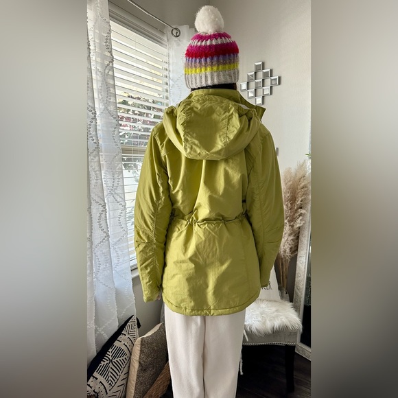 Eddie Bauer Women’s Windfoil Parka Green Winter Jacket Small New - Picture 6 of 14